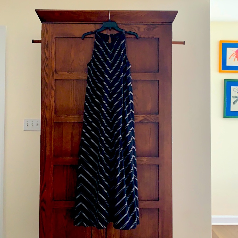 Black 100% Cotton Maxi Dress from JCREW